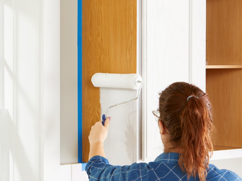 ابزار رنگ کردن کابینت آشپزخانه