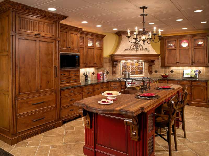 بررسی تفاوت های کابینت روکش چوب با ممبران
