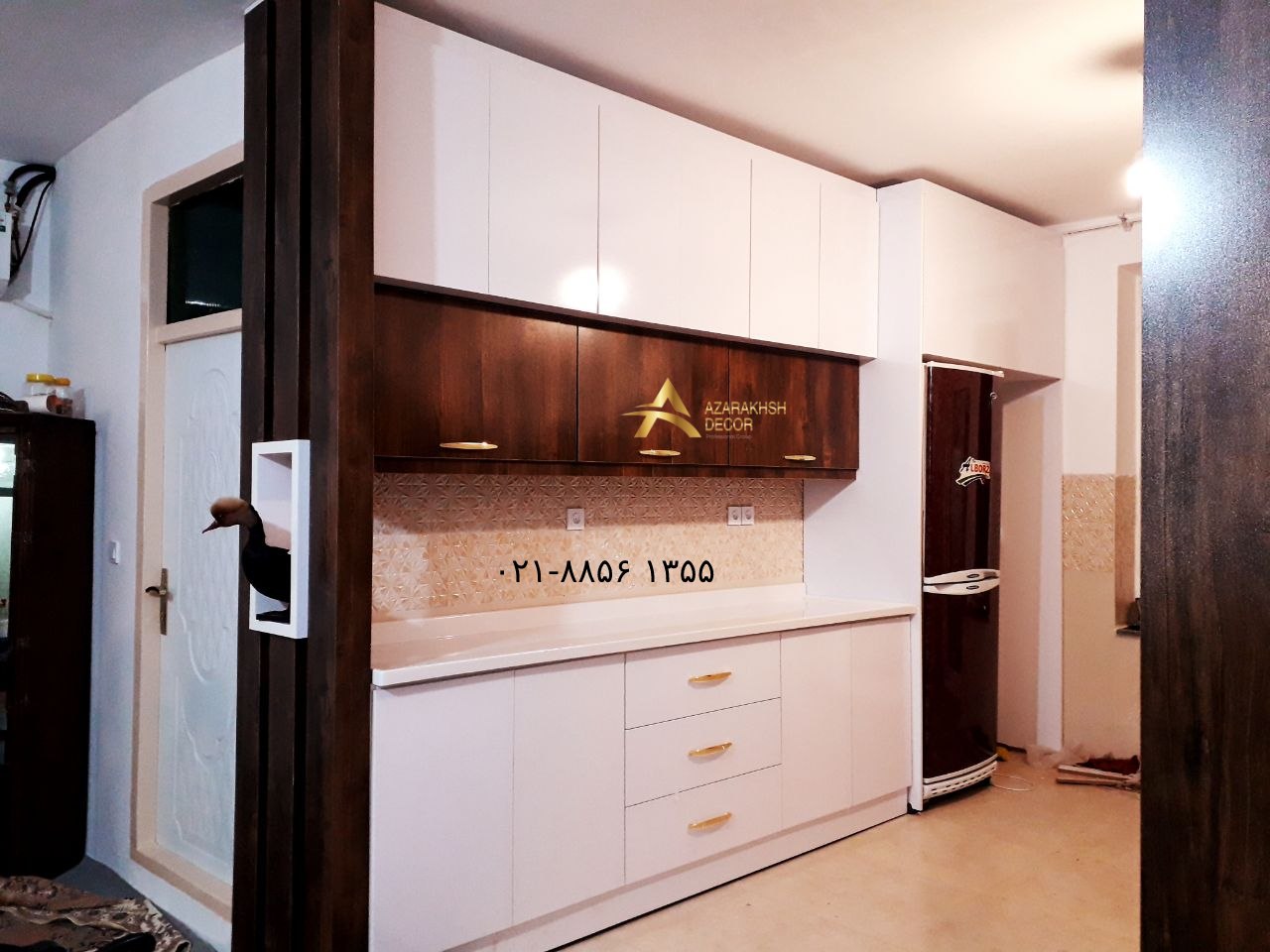 رنگ بندی کابینت MDF