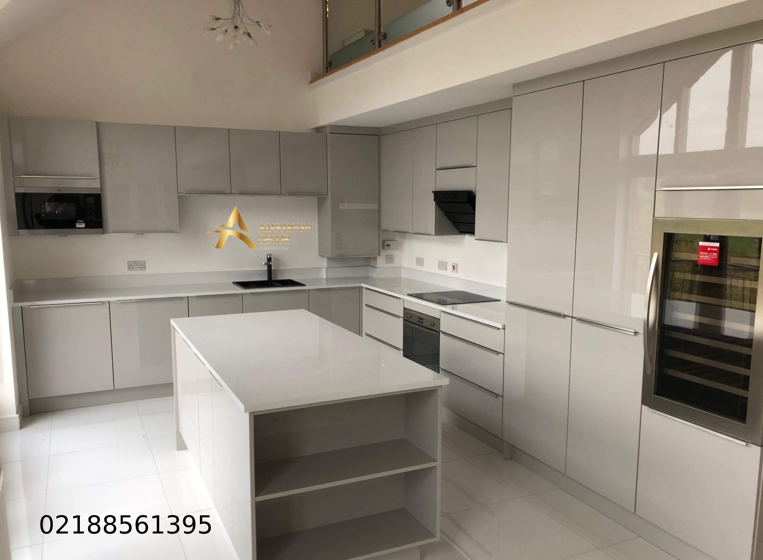 سفارش کابینت های گلاس مات تهران