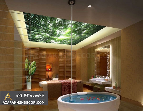 طرح جدید سقف کشسان سرویس و حمام
