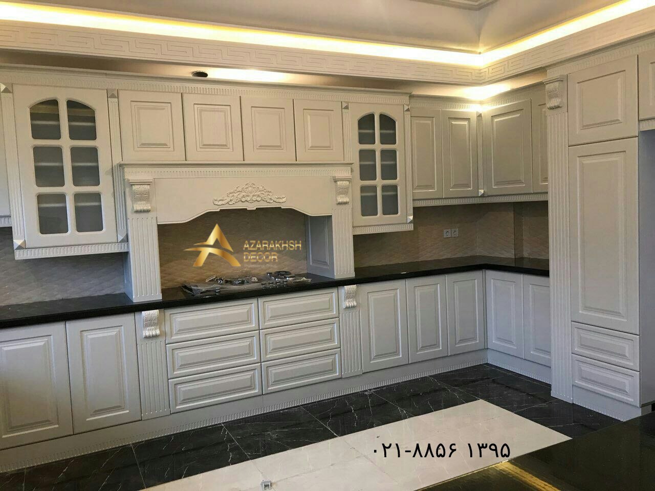 عکس مدل جدید کابینت مدرن کلاسیک