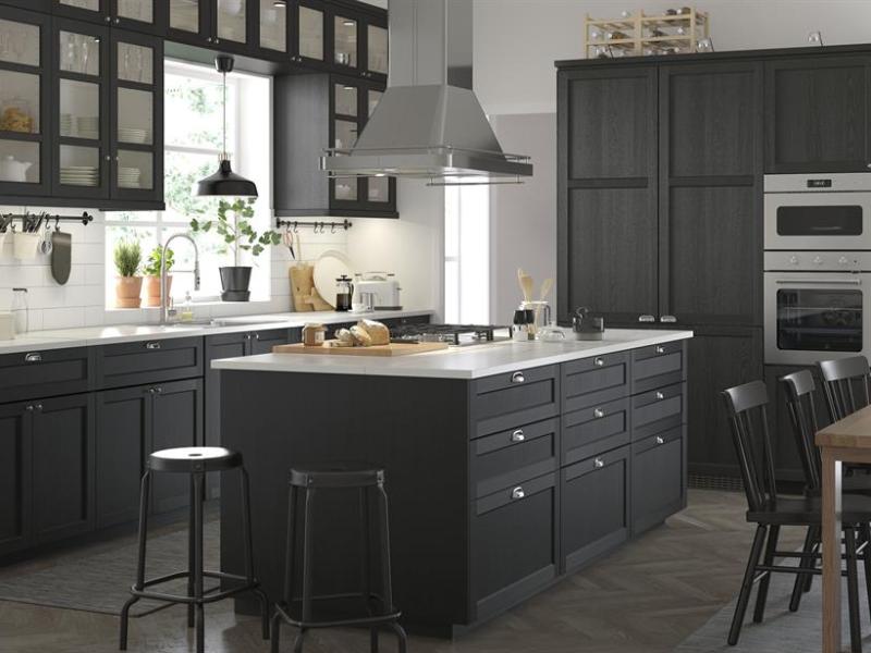 عکس کابینت آشپزخانه آیکیا