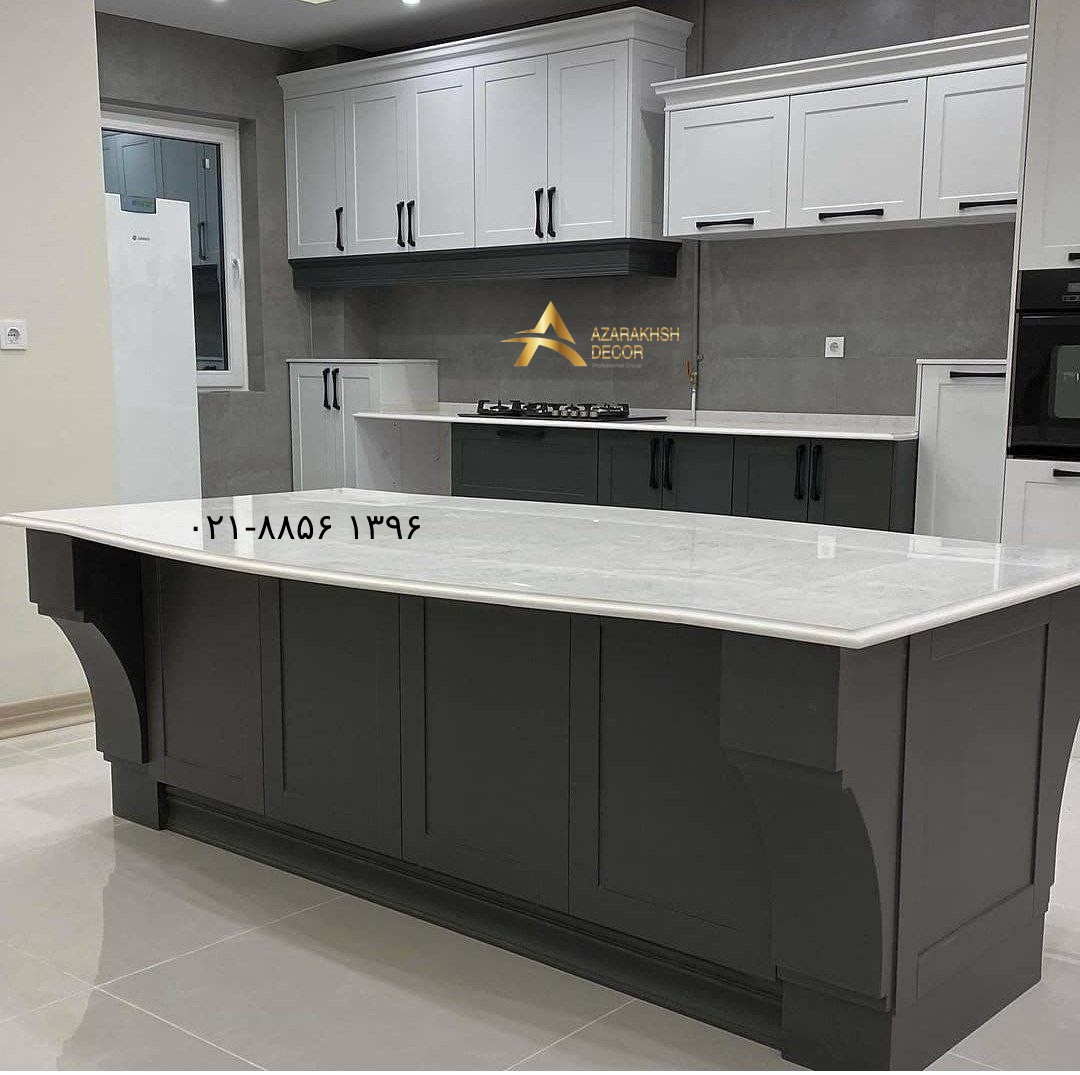 عکس کابینت پلی اورتانی  طوسی