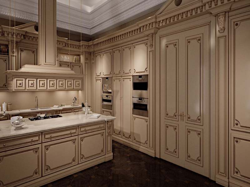 قیمت کابینت رومی سفید