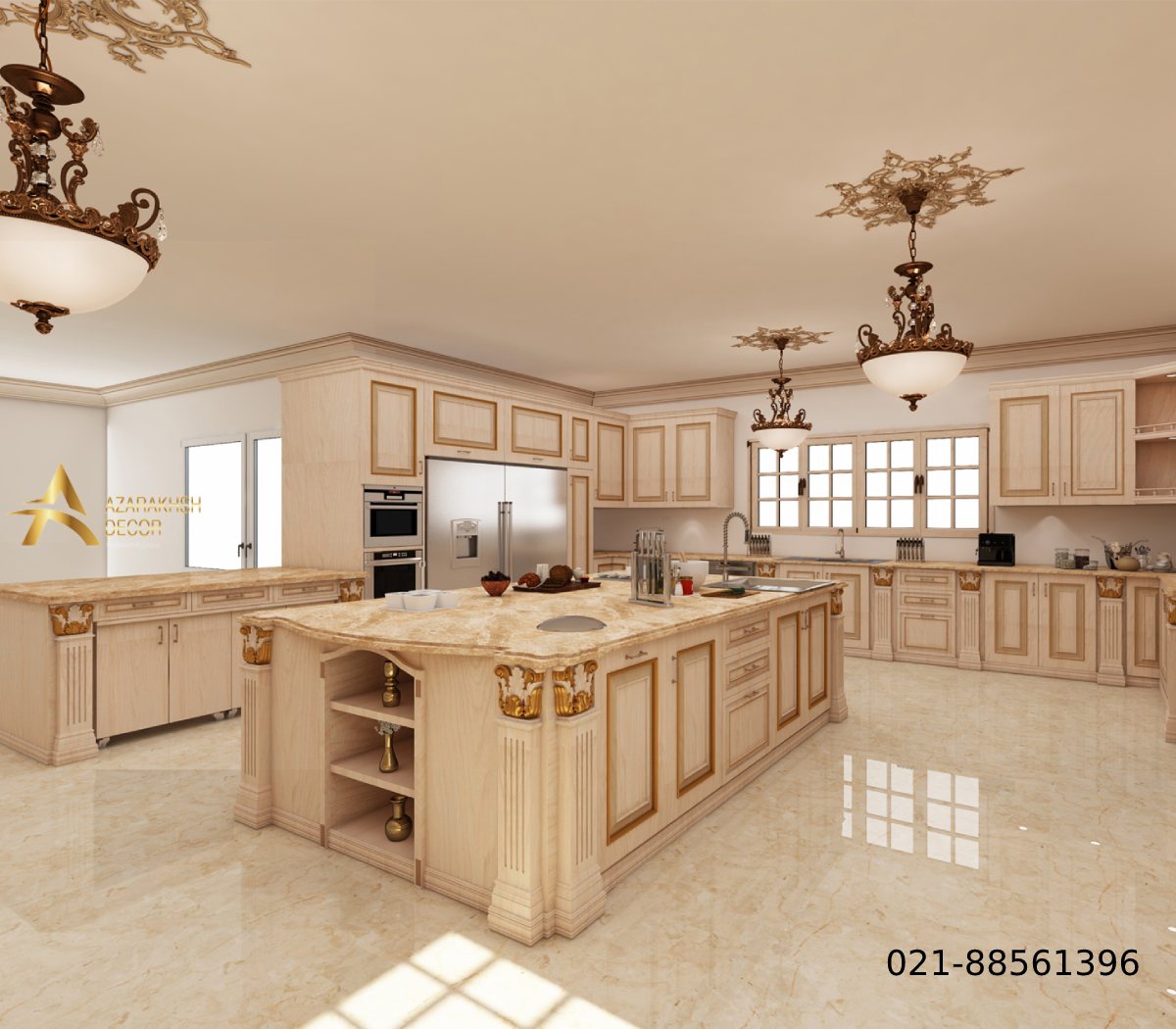 قیمت کابینت های رومی لاکچری