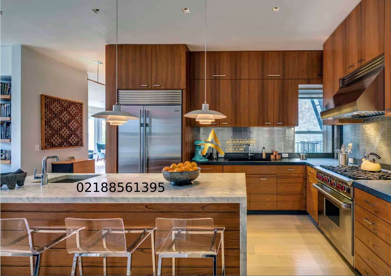 قیمت کابینت های گلاس قهوه ای مات 