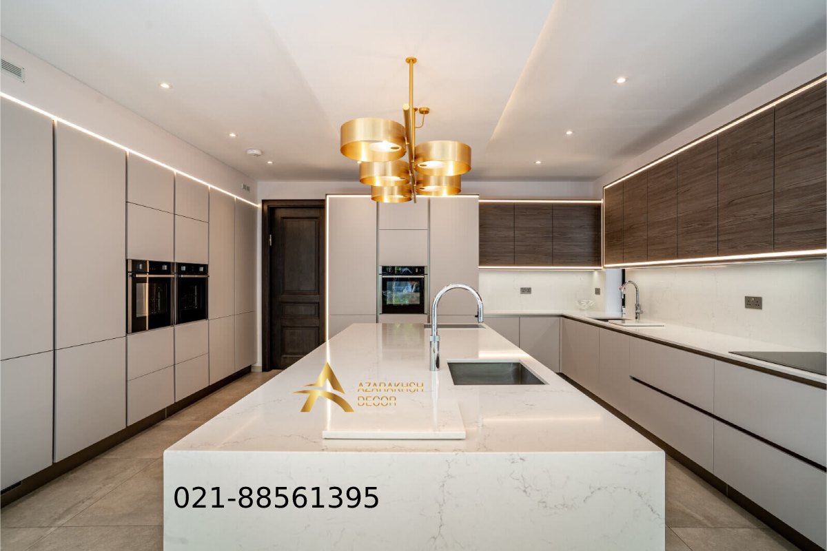 مدل جدید کابینت لمسی هایگلاس