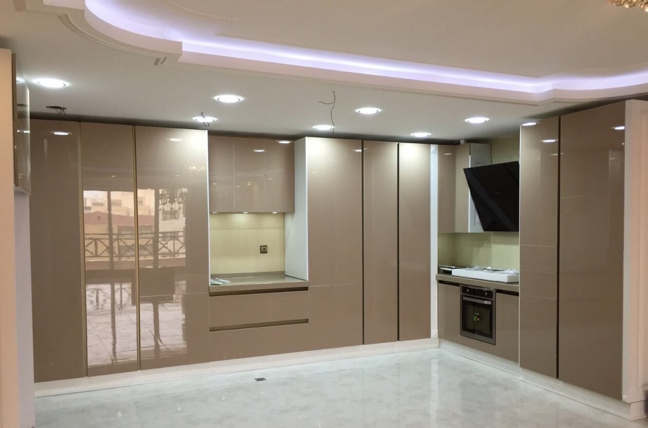 مدل کابینت بژ مدرن