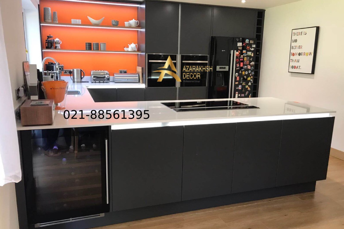 مدل کابینت دستگیره مخفی