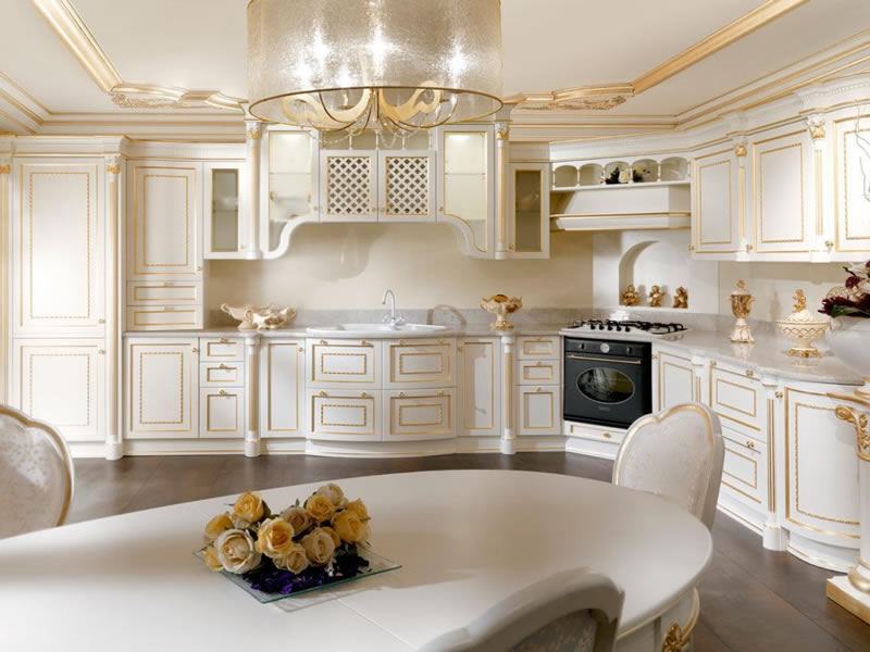 ویژگی های ظاهری کابینت سبک رومی 