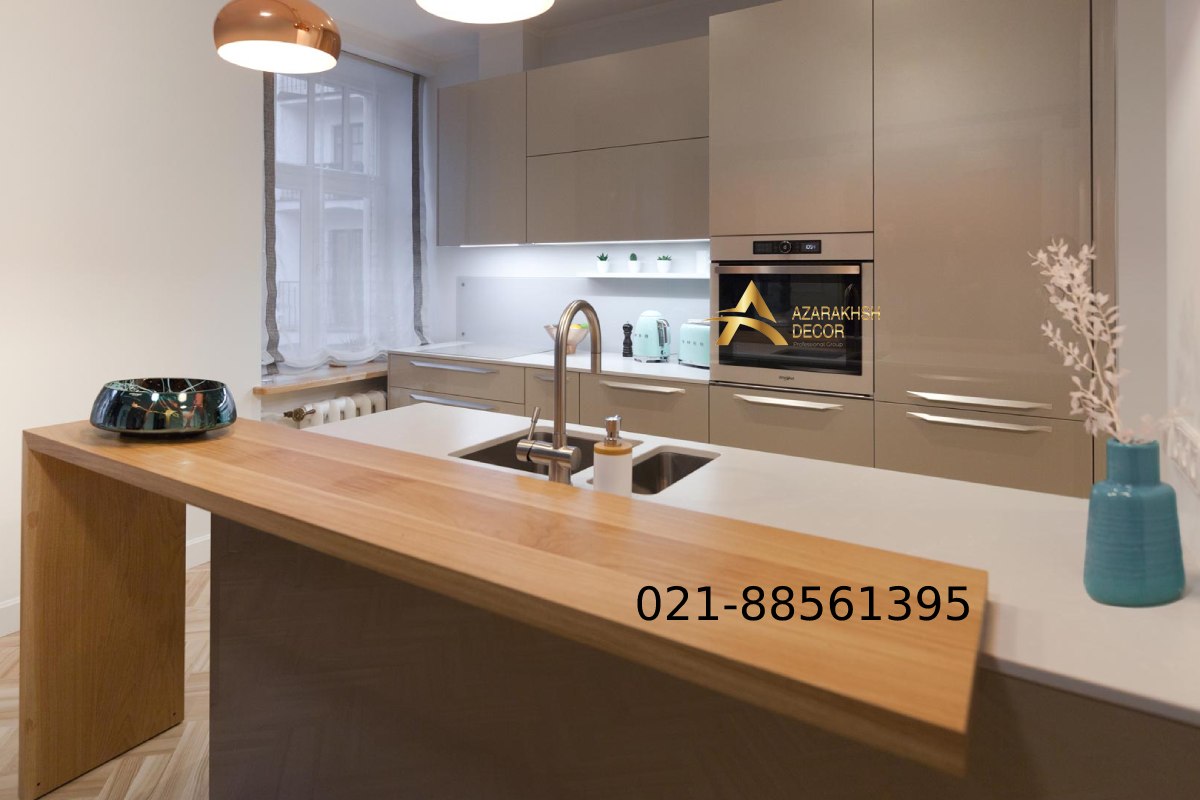 کابینت ام دی اف آشپزخانه کوچچک
