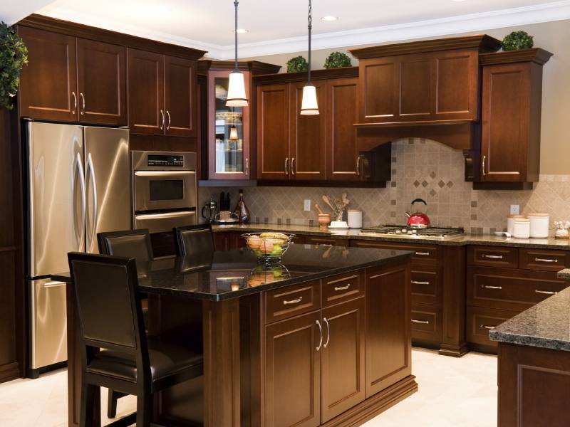 کابینت های لوکس چوبی