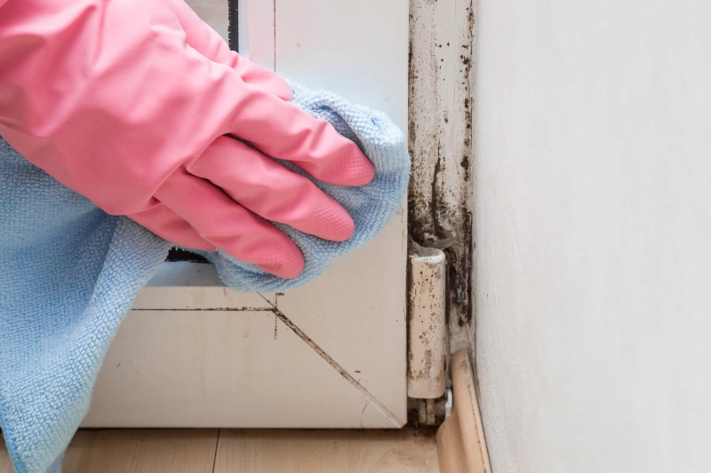 تمیز کردن کپک کابینت ام دی اف