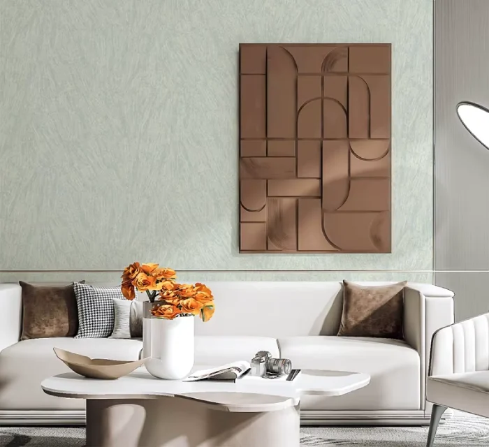 تفاوت رنگ و کاغذ دیواری