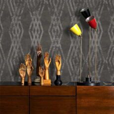 کاغذ دیواری مشکی تندنزا -3769