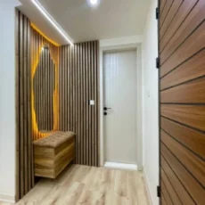 اجرای ترمو وال ورودی و جا کفشی