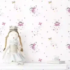 کاغذ دیواری دخترانه پمپو-کد-12061