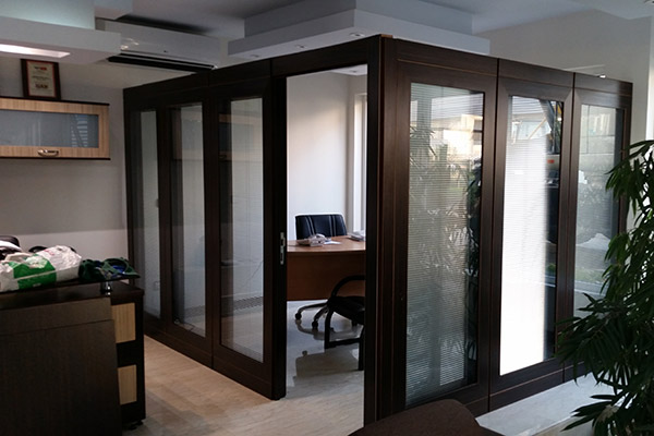 اجرای پارتیشن اداری